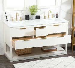 Larkin 60-72&quot; Double Sink Vanity