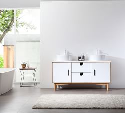 Deline 60-72&quot; Double Sink Vanity