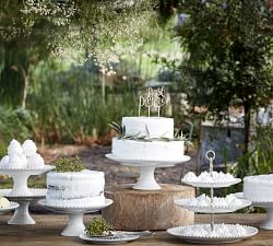 Costa Nova Pearl Stoneware Cake Stands