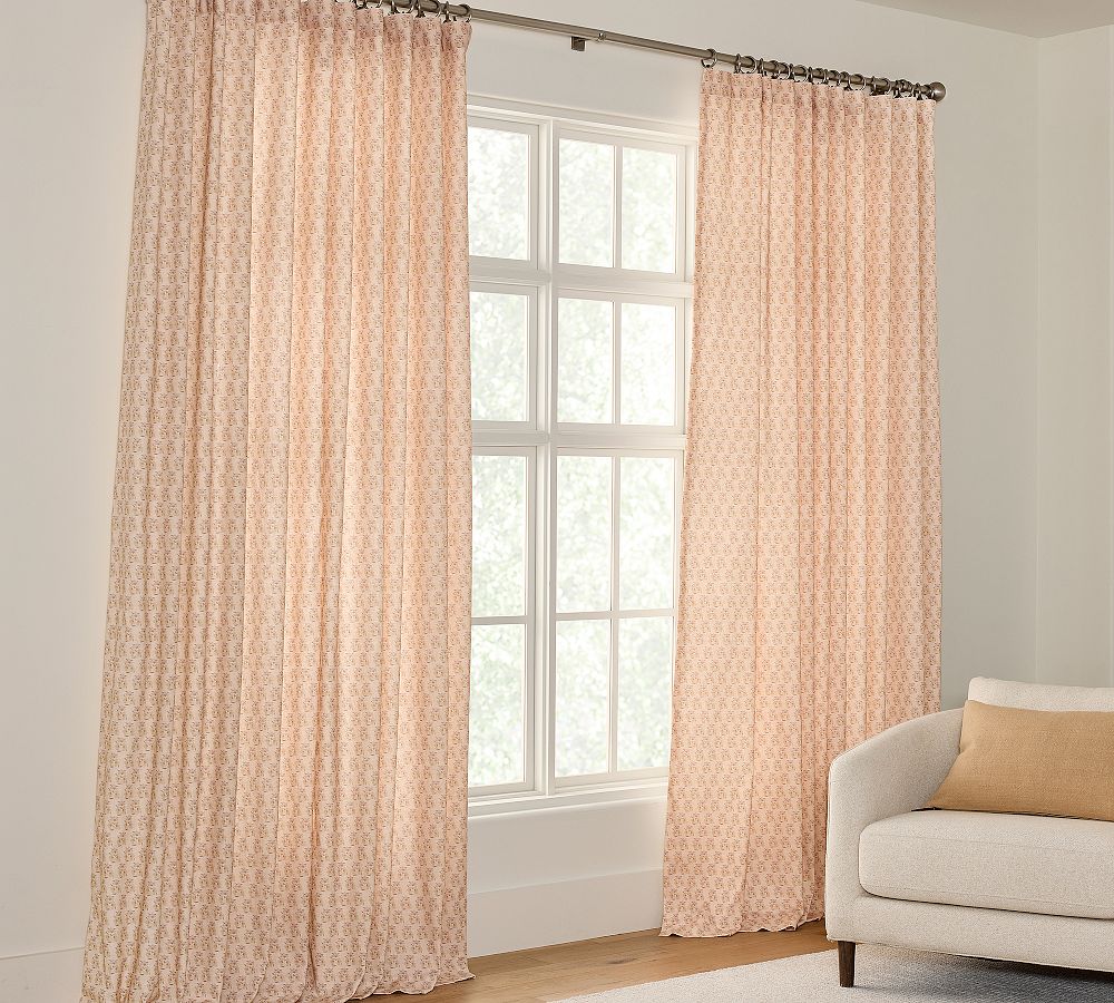 Rosewood Floral Curtain