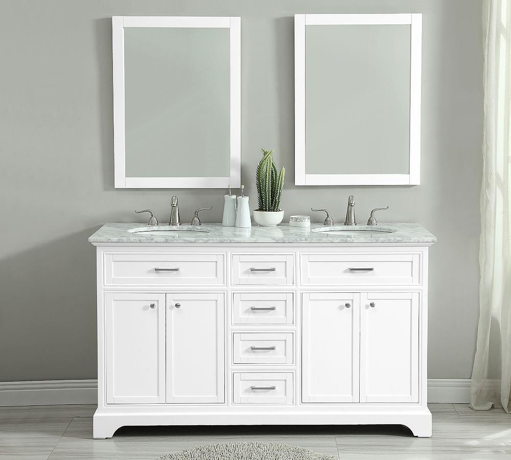 Warner 60&quot; Double Sink Vanity