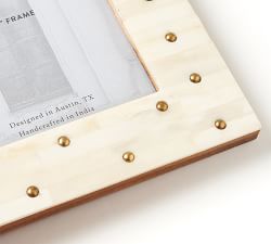 Wasma Bone And Brass Frame