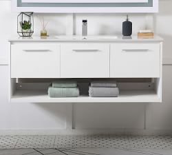 Evanna 48&quot; Single Sink Floating Vanity with Doors