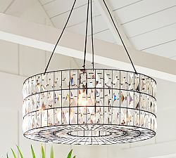 Open Box: Adeline Crystal Round Chandelier