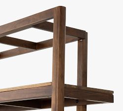 Hughes Wide Bookcase with Cabinets (84&quot;)