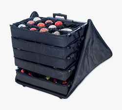 Five Tray Telescoping Ornament Storage Bag