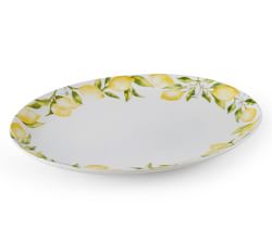 Lemons Bone China Oval Serving Platter