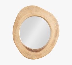 Arbor Handcrafted Wooden Wall Mirror
