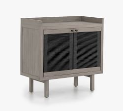 Kelley Teak Outdoor Storage Cabinet