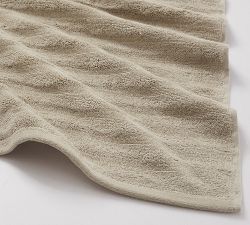 Textured Striped Towel Set