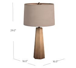 Schiller Metal Hexagon Table Lamp (29&quot;)