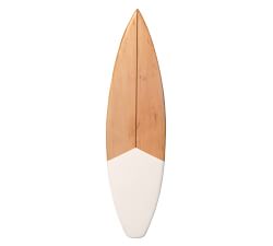 Shortboard Surfboard White Wall Art
