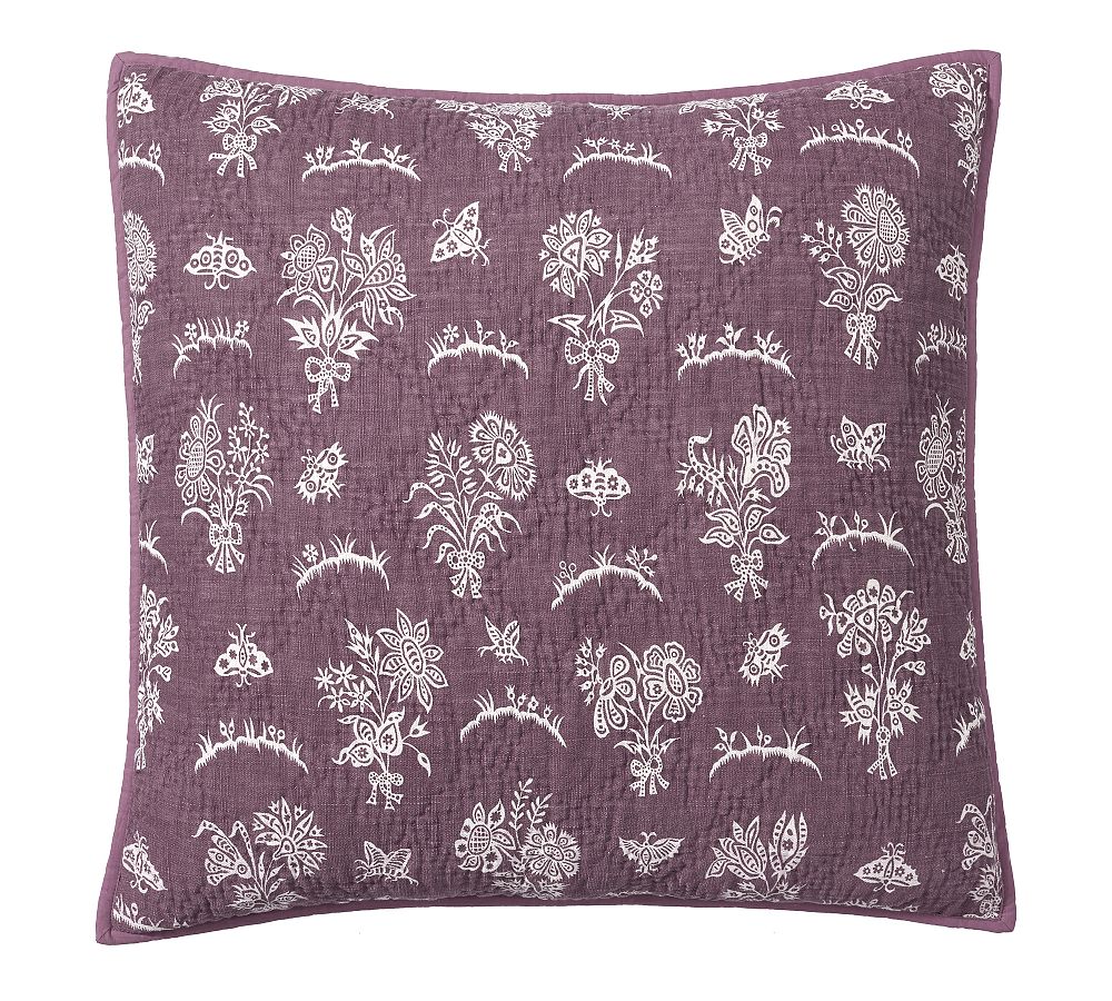 Sinclair Print Quilted Sham