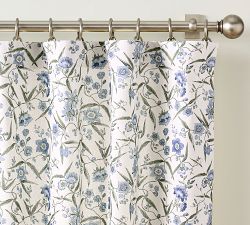 Iris Floral Curtain