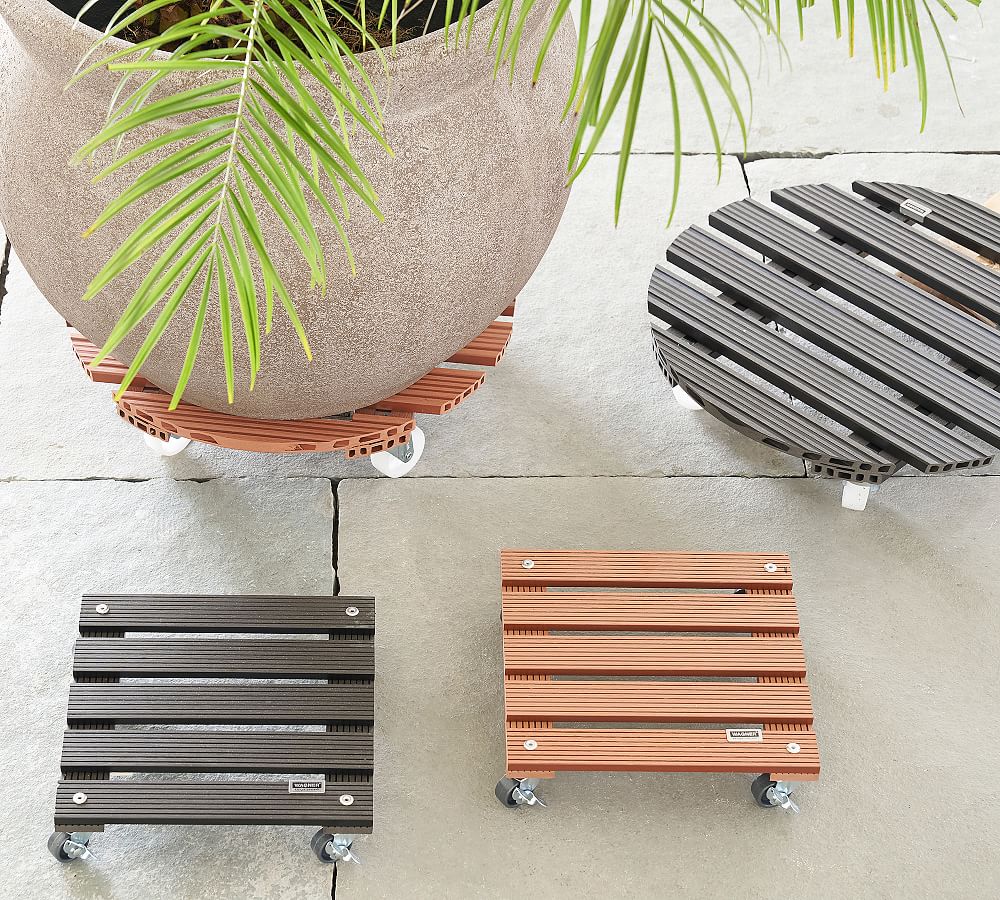 Plant Caddy On Wheels