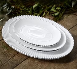 Costa Nova Pearl Stoneware Oval Serving Platters