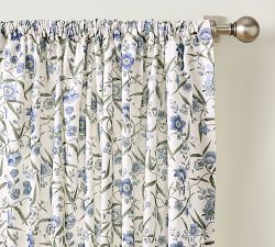 Iris Floral Curtain
