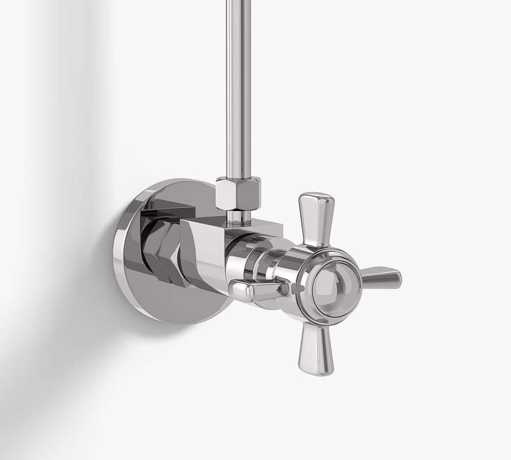 Traditional Cross Handle Toilet Supply Line