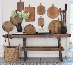 Found Antique Decorative Board