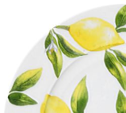 Lemons Bone China 16-Piece Dinnerware Set