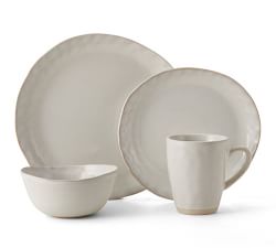 Cora Stoneware 16-Piece Dinnerware Set