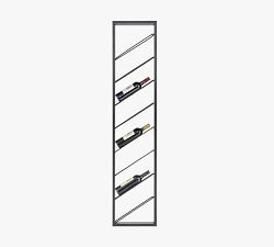 Modern Wall-Mounted Wine Rack