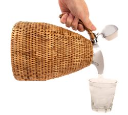 Tava Handwoven Rattan Thermos