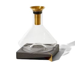 RBT Wine Decanter with Wooden Coaster