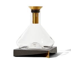 RBT Wine Decanter with Wooden Coaster