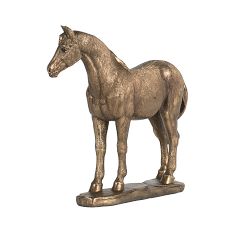 Handpainted Standing Horse Statue