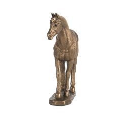 Handpainted Standing Horse Statue