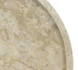 Handcrafted Cream Marble Decorative Accessories