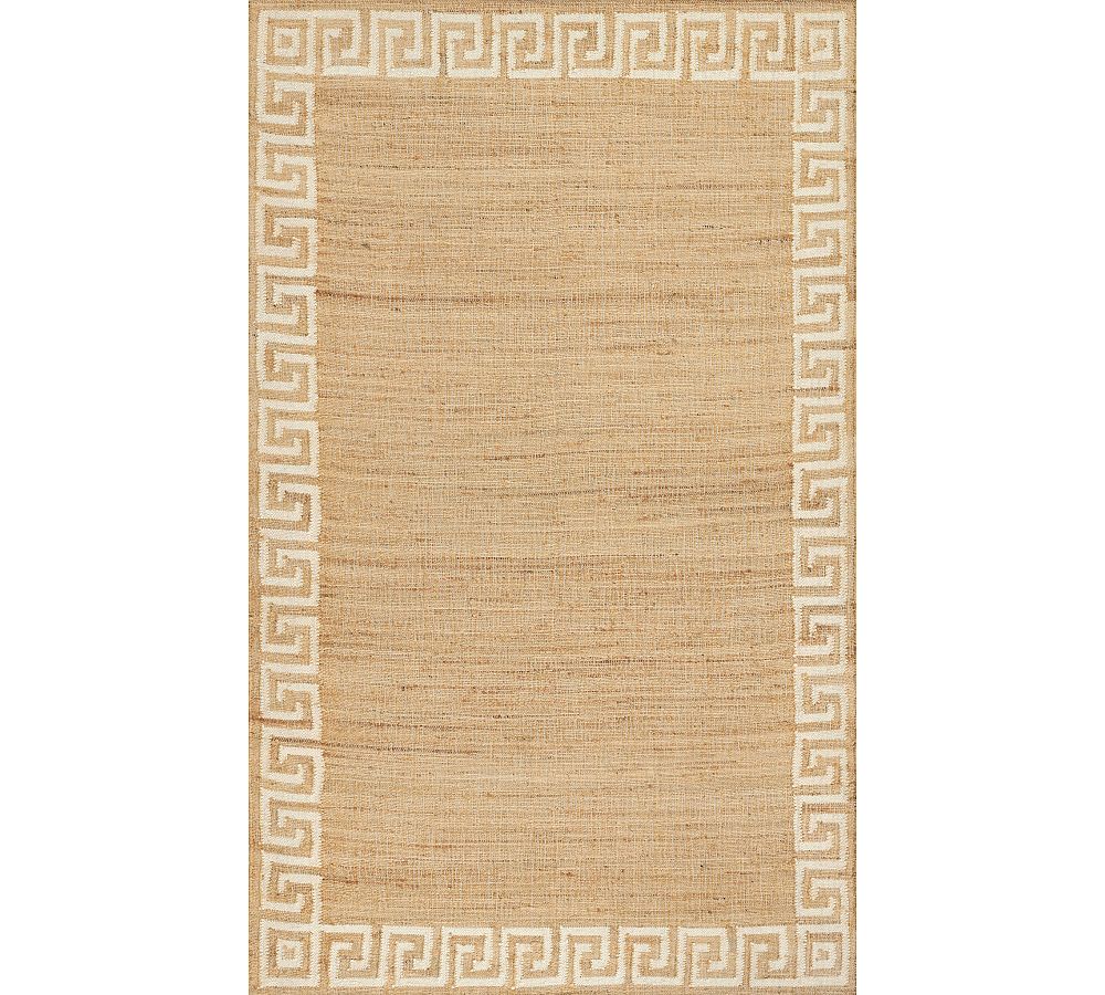 Erin Gates By Momeni Orchard Greek Keys Handwoven Wool Jute Rug