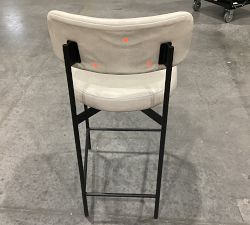 Open Box: Maison Leather Stool