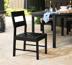 Malibu Metal Grand Dining Table + Chair Outdoor Dining Set