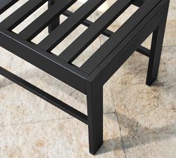 Malibu Metal Grand Dining Table + Chair Outdoor Dining Set