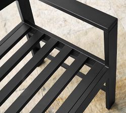 Malibu Metal Grand Dining Table + Chair Outdoor Dining Set
