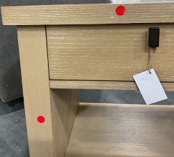Open Box: Modern Farmhouse Square Side Table (24&quot;)