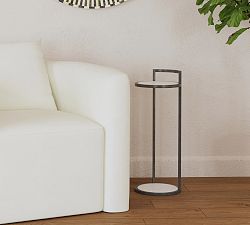 Callista Round Marble Cocktail Table (10&quot;)