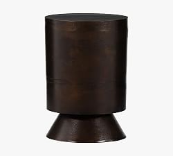 Simone Round Metal End Table (14.5&quot;)