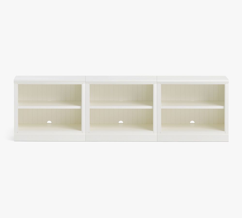 Aubrey Open Shelf Media Console (108&quot;)