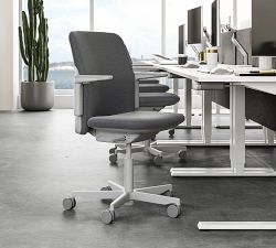 Humanscale&#174; Path Upholstered Swivel Desk Chair