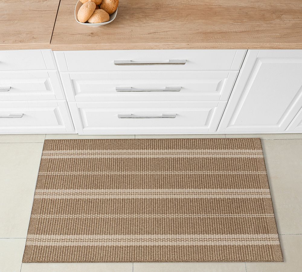 Tavin Striped Outdoor Performance Rug