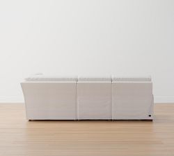Turner Square Arm Reversible Power Reclining Sectional - Storage Available (115&quot;&ndash;128&quot;)