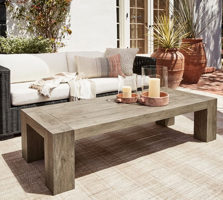 Rockport Rectangular Outdoor Coffee Table (66