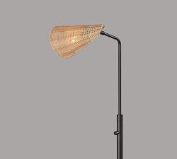 Cole Rattan Floor Lamp (58&quot;)