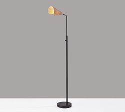 Cole Rattan Floor Lamp (58&quot;)