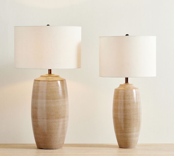 Pottery Barn【小サイズ70cm】Marin Ceramic Table Lamp Marin Ceramic Table Lamp (28