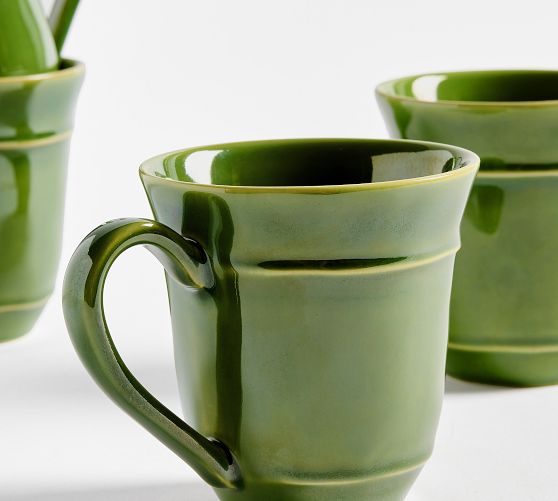 Cambria Handcrafted Stoneware Mugs - Set of 4