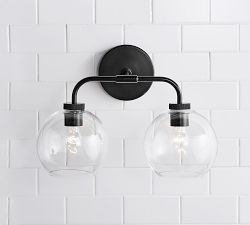 Reagan Double Globe Sconce (18&quot;)